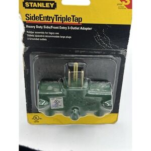 NEW Stanley PlugMax 3 Outdoor ~ 3-Outlet Outdoor Heavy Duty